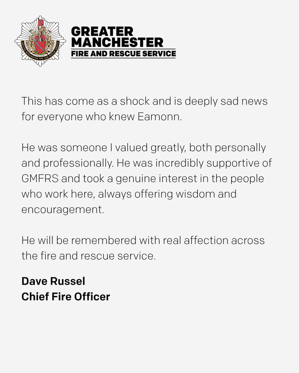 Greater Manchester Fire and Rescue Service tweet media