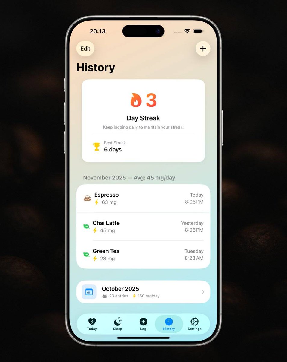 Mindful Coffee App tweet media