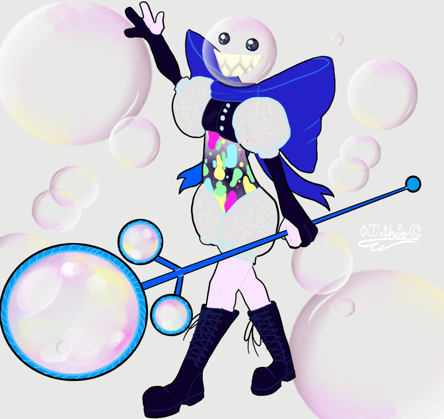 _Irihoo_'s tweet photo. I drew bubble as a ringmaster! I wanted to make sure it was as chaotic as them :D
#theamazingdigitalcircus #tadcbubble #fanartㅤㅤㅤㅤ https://t.co/ZNFxOAu7XX