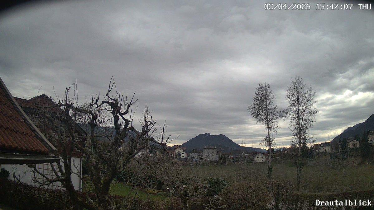 Wetterstation Villach tweet media