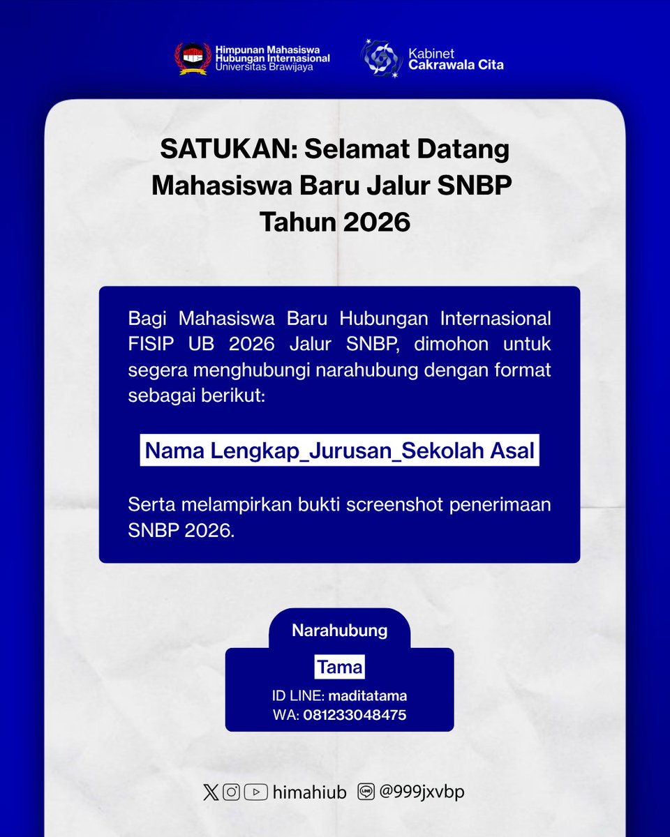 HIMAHI Brawijaya tweet media