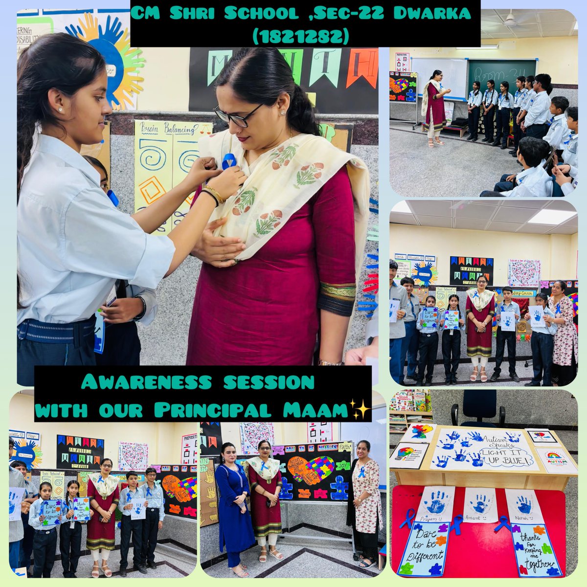 cmshrisector22's tweet image. Today, we stand together to celebrate diversity, inclusion, and understanding. Autism is not a limitation—it’s a different way of experiencing the world.
#WorldAutismAwarenessDay #InclusionMatters #CelebrateDifferences #SchoolCommunity @Dir_Education