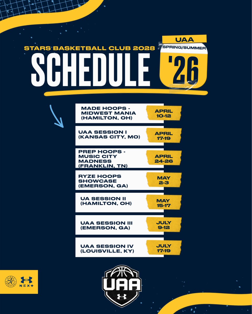 STARS Basketball-UAA & PREMIER Teams (15U-17U) tweet media