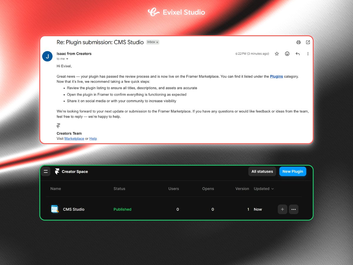 Evixel Studio tweet media