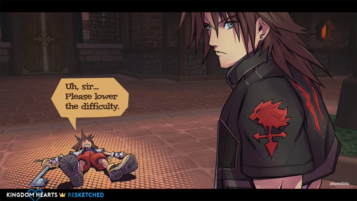 Everyone adulting atm:

#kingdomhearts #ff8