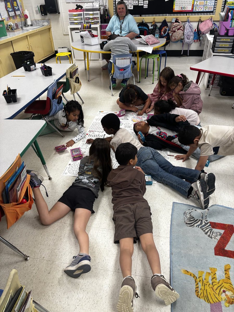 Creating a class project in Mrs Hudson’s classroom