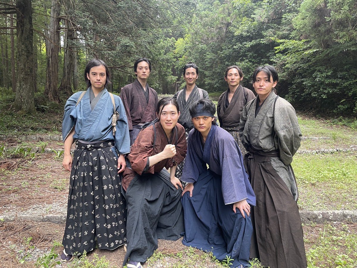 DavidHigu's tweet photo. 『#ちるらん新撰組鎮魂歌 』
お楽しみいただけてますでしょうか？🌸
沢山のメッセージをありがとうございます！
 
明日第2話放送開始！
まだまだ物語は面白くなっていきます⚔️
今後もお楽しみに！
我らの活躍も！
《ドラマシリーズ京都決戦篇》
毎週金曜U-NEXT独占配信⚡️
#ドラマちるらん 
#ちるらん https://t.co/flrQ9MpfBc