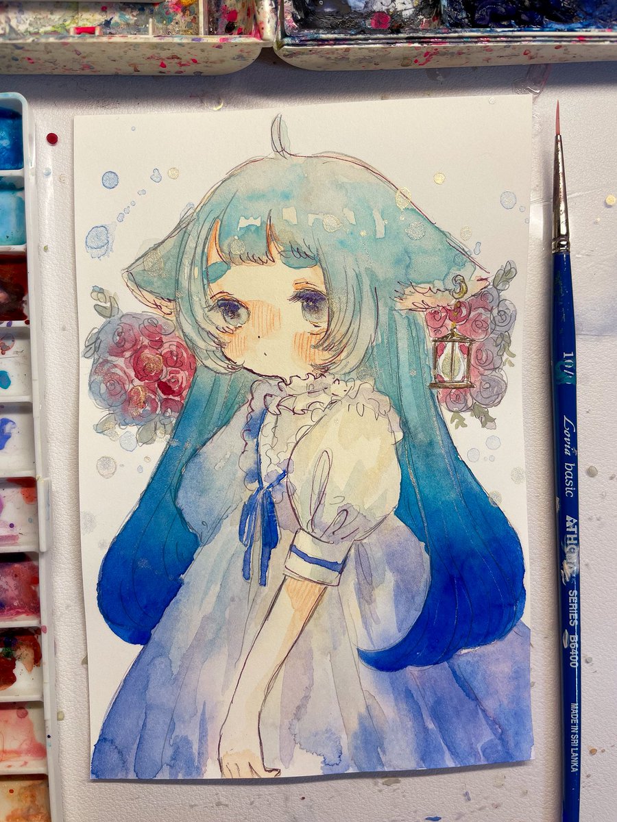 夜中むに tweet media