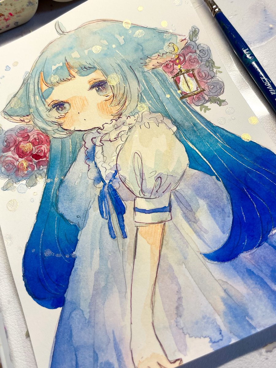 夜中むに tweet media