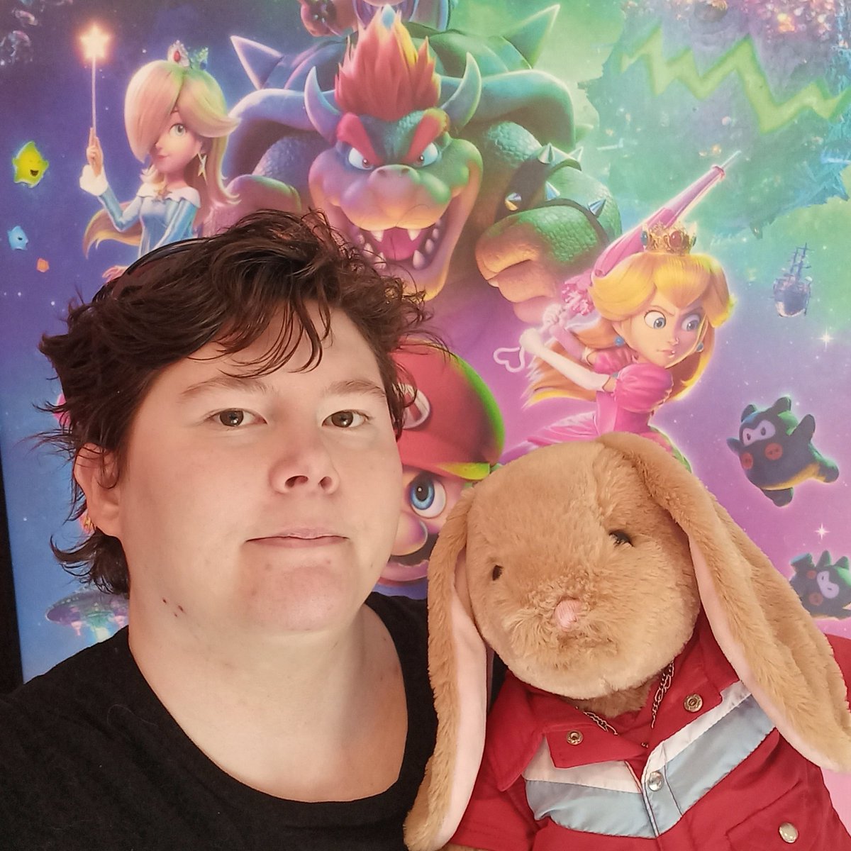 Nach sieben Jahren einmal wieder im Kino mit #pawlette 
#buildabear #dersupermariogalaxyfilm #hollywoodmegaplex #dragonmeeri