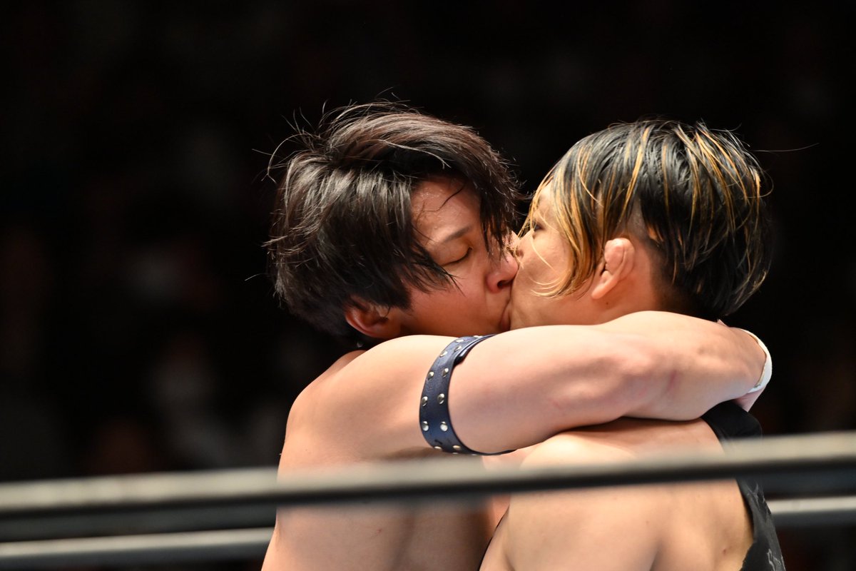 T3_M5_K01's tweet image. 2026.4.2  後楽園ホール

💋

#njSG
#YOH
#SHO