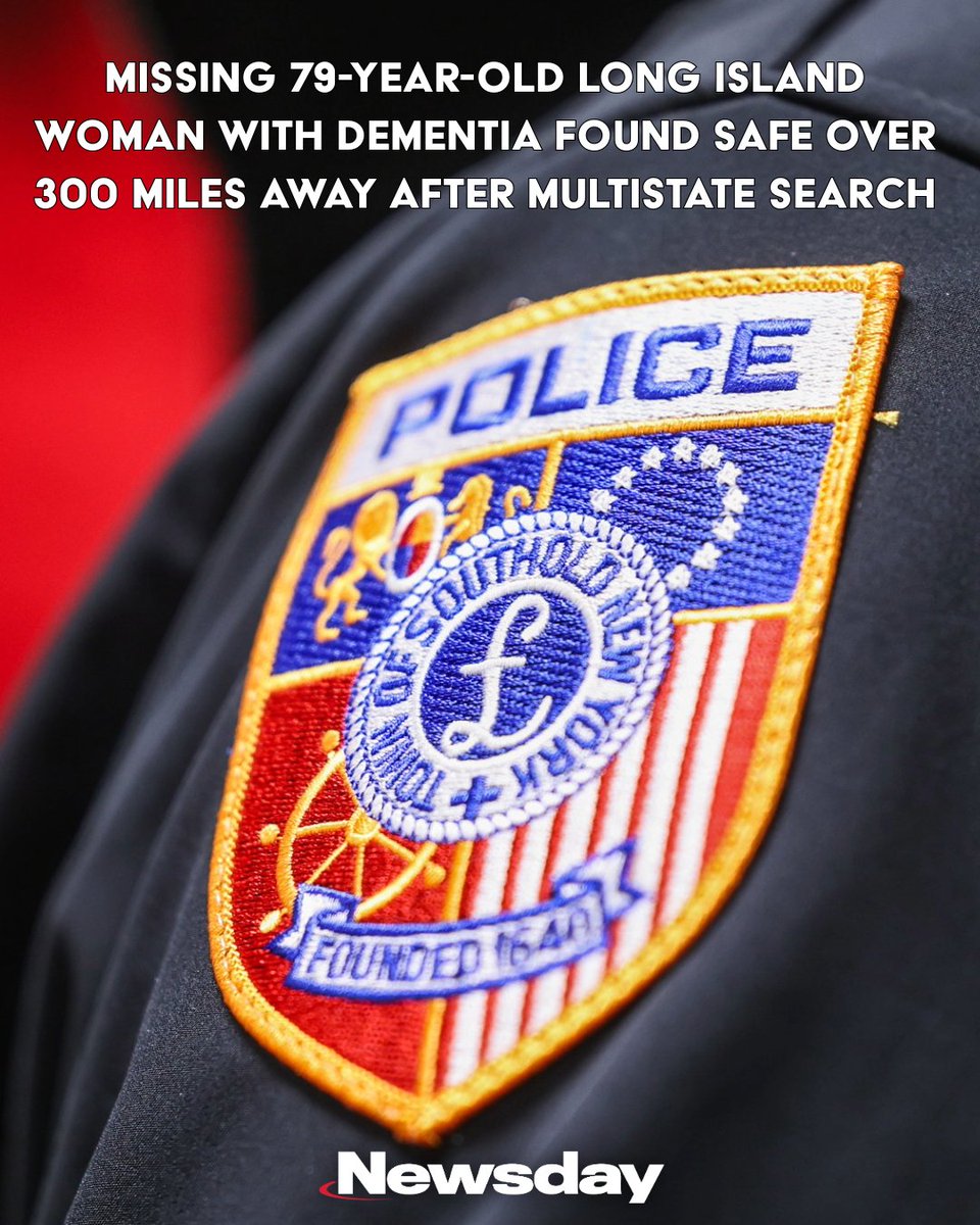 Newsday's tweet image. A 79-year-old Orient woman with dementia who had gone missing has been found — more than 300 miles away in Maryland — after she drove for 24 hours across several states, police said.

Read the full story here: nwsdy.li/4seQyc1. (Photo credit: Steve Pfost)
.
.
.
#longisland