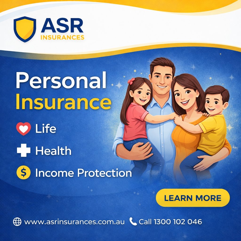 asrinsurances's tweet image. Protect what matters most ❤️
Personal Insurance by ASR Insurances covers your life, health &amp;amp; income.
✔️ Life
✔️ Health
✔️ Income Protection

🔗 asrinsurances.com.au
📞 1300 102 046
#Insurance #PersonalInsurance #Australia