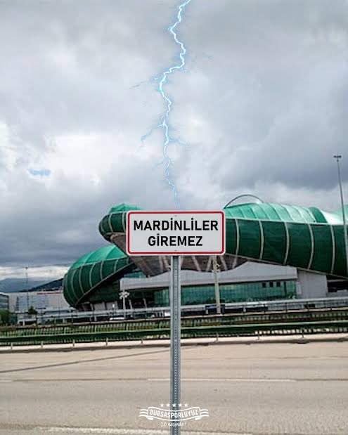 Hafta sonu Bursa’da oynanacak olan Bursaspor - Mardin 1969 Spor maçında misafir takım seyircisine yasak geldi!
