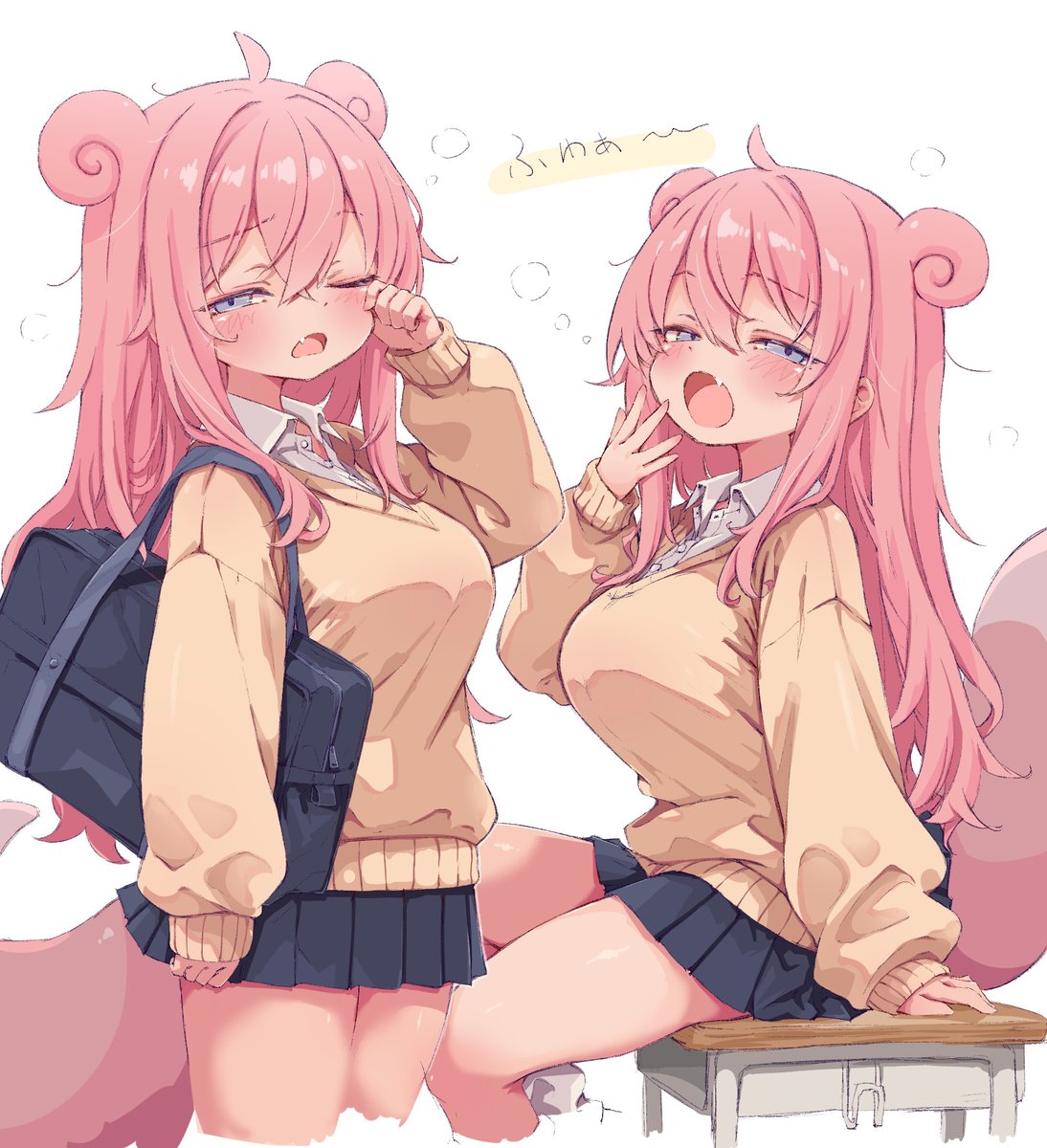 ギャルヤドンの概念チャン！🩷🌸🌷ギャルちゃんたち好き好きでつい二人とも描いちゃった😊