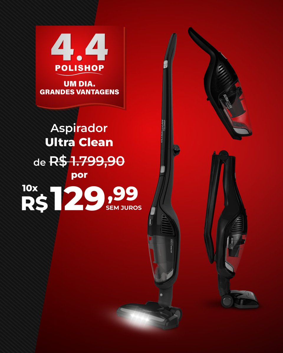 🚨 É HOJE: 4/4 NO AR! 🚨

As melhores inovações da Polishop com as melhores  condições😱✨

💸 Até 10% OFF no Pix
⚡ Praticidade que transforma seu dia
🔥 Ofertas por tempo limitado
Se você tava esperando o momento… ele chegou!

🛒 Garanta já o seu antes que acabe! 
 #Polishop