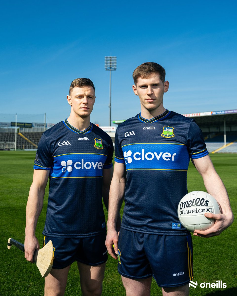 ONeills1918's tweet image. Two codes. One identity. 💙💛
 
Tipperary GAA 2026 Alternative Jersey
 
Available now - bit.ly/47xBhMf
 
#GAA #Tipperary #AllIreland #ONeills #ONeillsSportswear