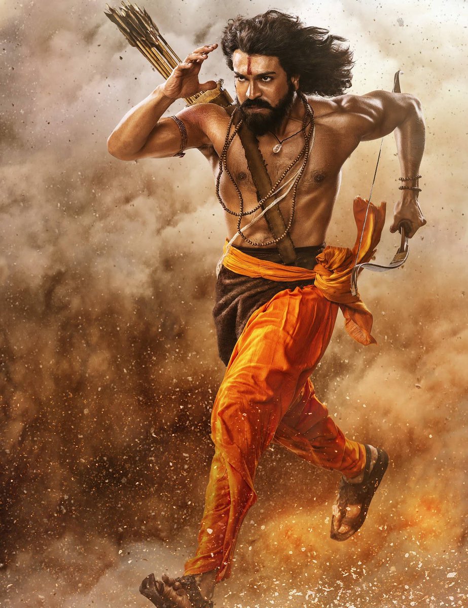 RavikumarJSP's tweet image. RamCharan forever Ram 💯❤️🔥

Mega Powerstar #RamCharan as Lord Rama still stands out as the most iconic portrayal to date.

#RRR #Ramayana @AlwaysRamCharan #HanumanJayanti