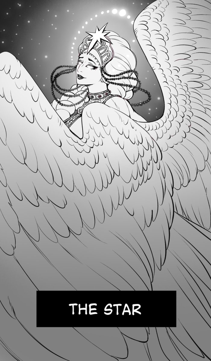 Little star with gentle light ✨

#tarot #art #originalartwork