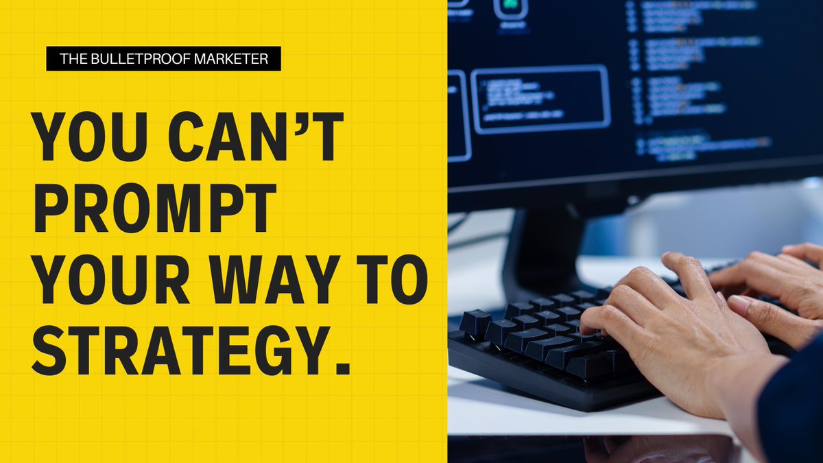 Bulletproof Marketer tweet media