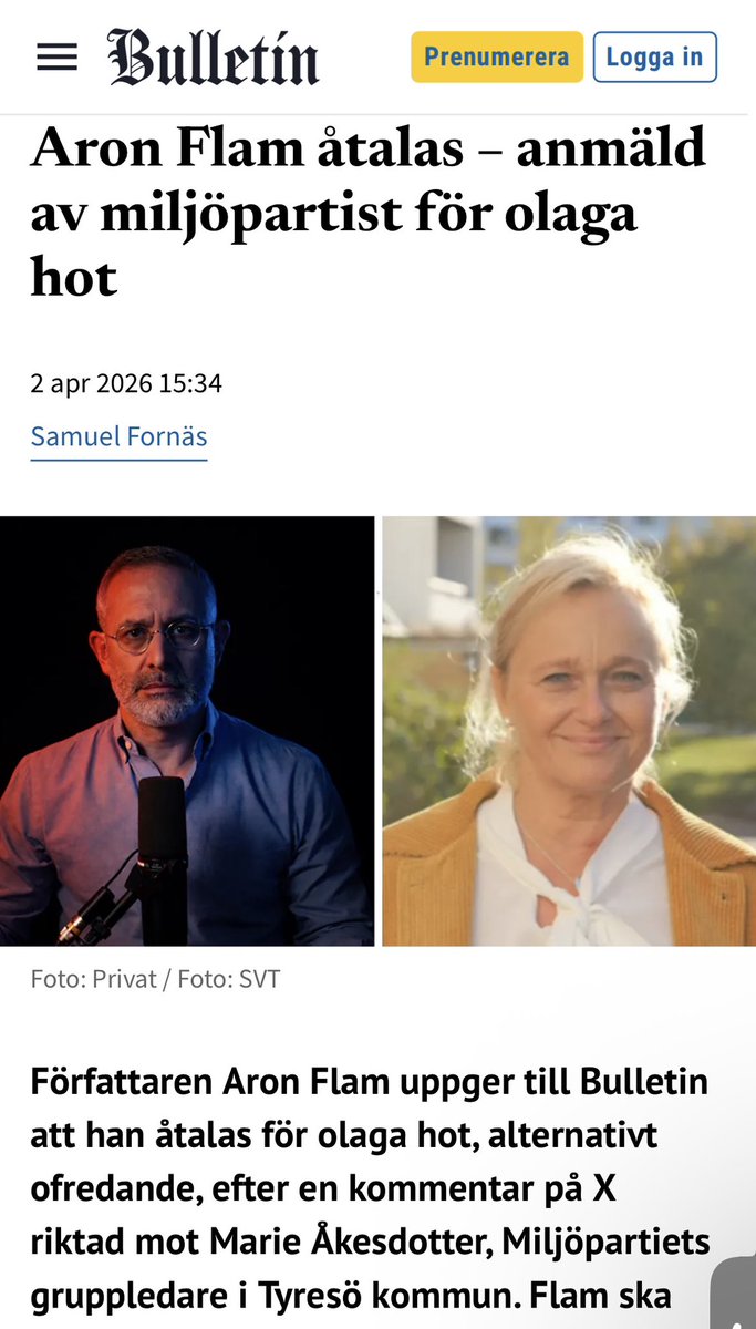 Aron Flam tweet media