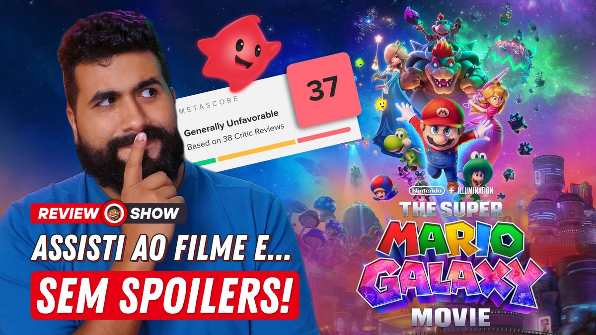 Assisti ao filme e cá estão as minhas impressões! Será que tá valendo levar a família no cinema ou as notas estão cravando ser um filme ruim? Bora conferir o video e botar os pingos nos i's nessa história
VÍDEO SEM SPOILER
youtu.be/5TMOFxySZsU