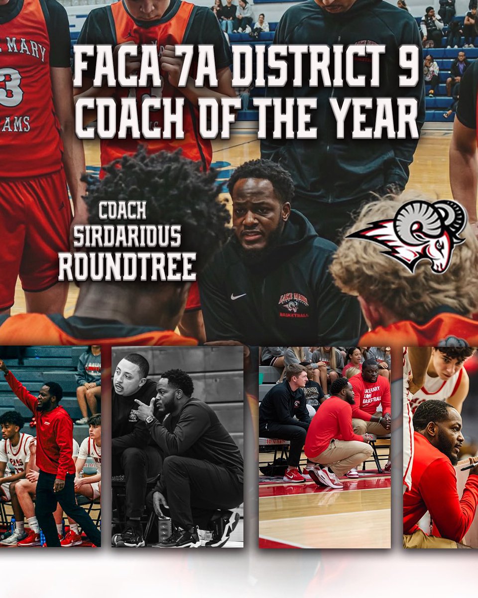 CoachTree11's tweet image. Honored and thankful to be voted FACA 7A District 9 Coach of the Year. 

2nd time in 4 years — a reflection of our players, staff, and the culture we’ve built together. @LMRamsHoops 

Truly blessed &amp;amp; appreciative. #TWA