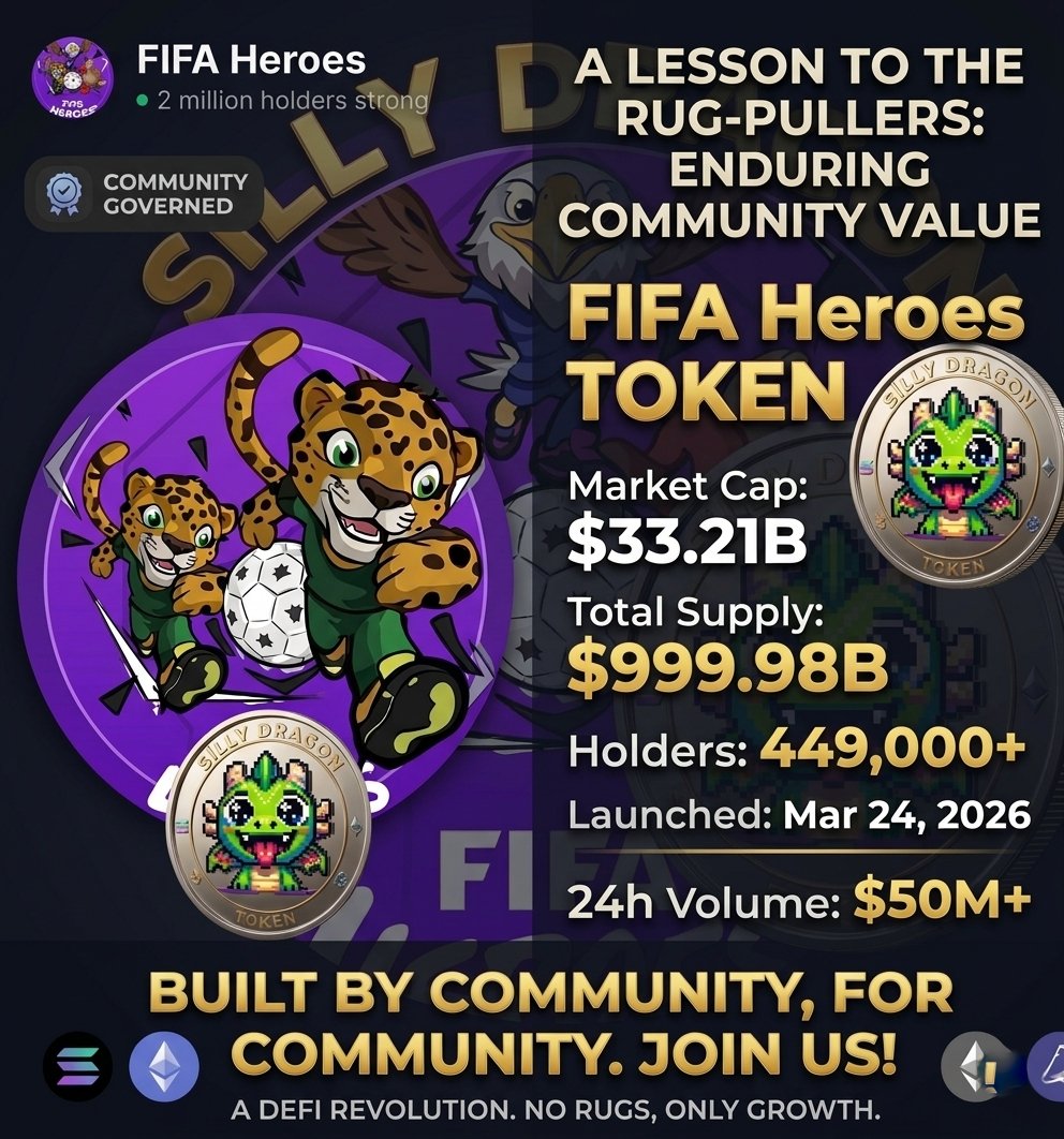 Bluecastlee_'s tweet photo. Those who pull the rug out from under it will regret it. Let's put psychological pressure on the FIFA Heroes whale. Just one person. They won't sell. The community shouldn't allow it 💪
GjRbbDonYZmFWXEBEge4MdVtD3WdUEfvhw3Go9MNpump
#pumpfun #phantom #raydium  @FIFAHeroesOnSol https://t.co/hTmfgsMcV0