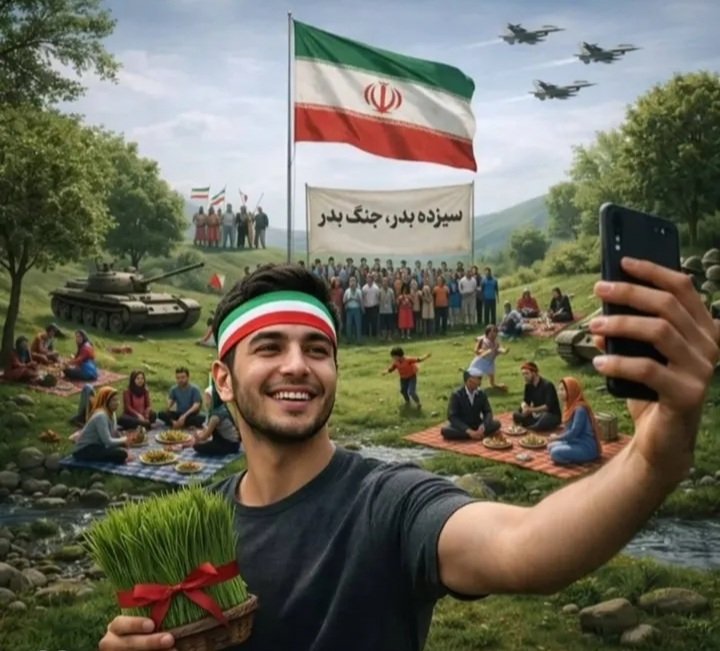 سیزده بدر با کاشت نهال به امید پیروزی ایران عزیز...

#سیزده_بدر_در_خیابان