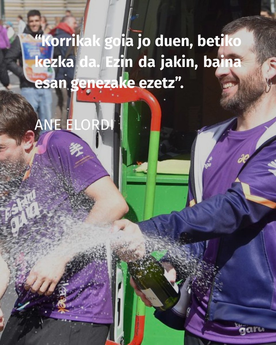 AEK_eus's tweet photo. Gaur, @berria -n, 24. KORRIKAren balorazioa egin dute Ane Elordik eta Lurdes Etxezarretak. 
https://t.co/22pymQSil5 https://t.co/lBHotcUTBR