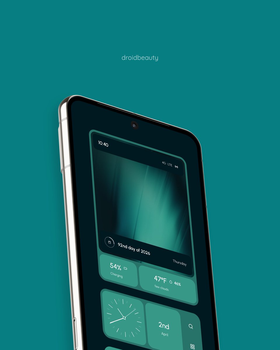 droidbeauty's tweet image. 🔍✨

A closer look at the freshly refined Futura III 👀

#klwp #theme #setup #homescreen #ui #design #minimal #aesthetic #androidtheme #kustom #layout #mockup
