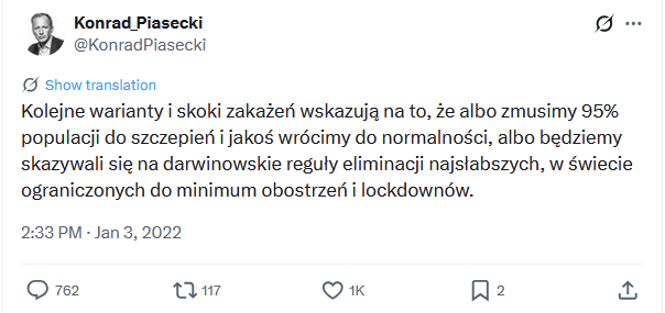 Piotr Witczak tweet media