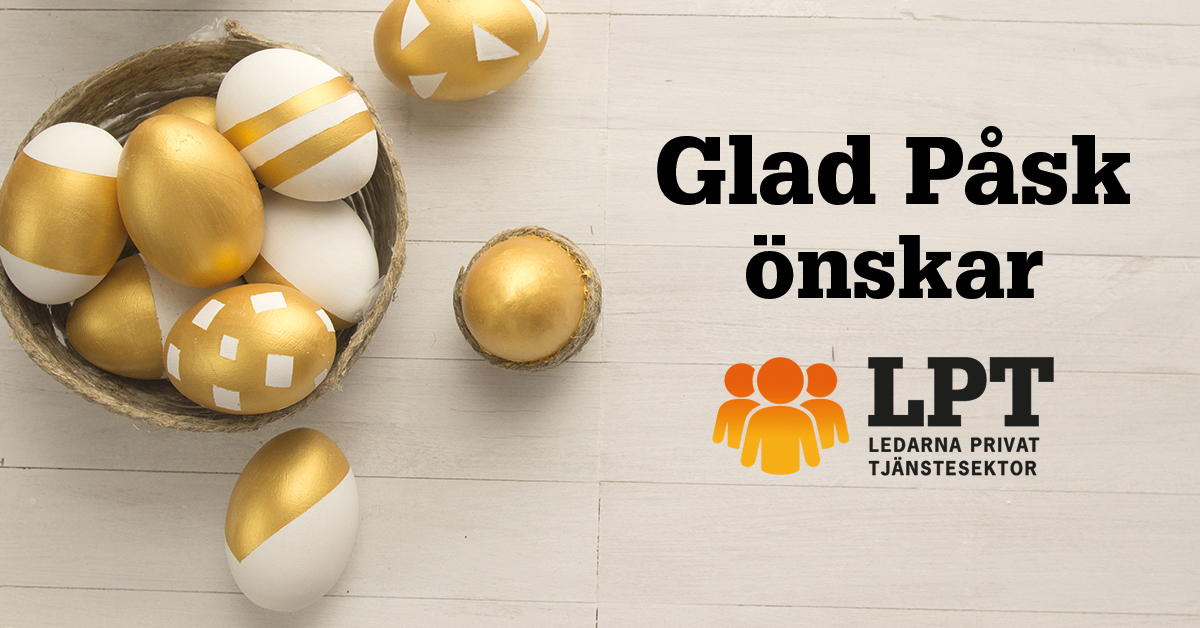Glad påsk önskar LPT:s styrelse 🐣

Får du en stund över mellan äggjakten och påskmaten?

Passa på att:
⭐ läsa vår nya rapport om nästa generations chefer
👉 lptledarna.se/lpt/lpt-presen…

#ledarskap #ungtledarskap #LPT