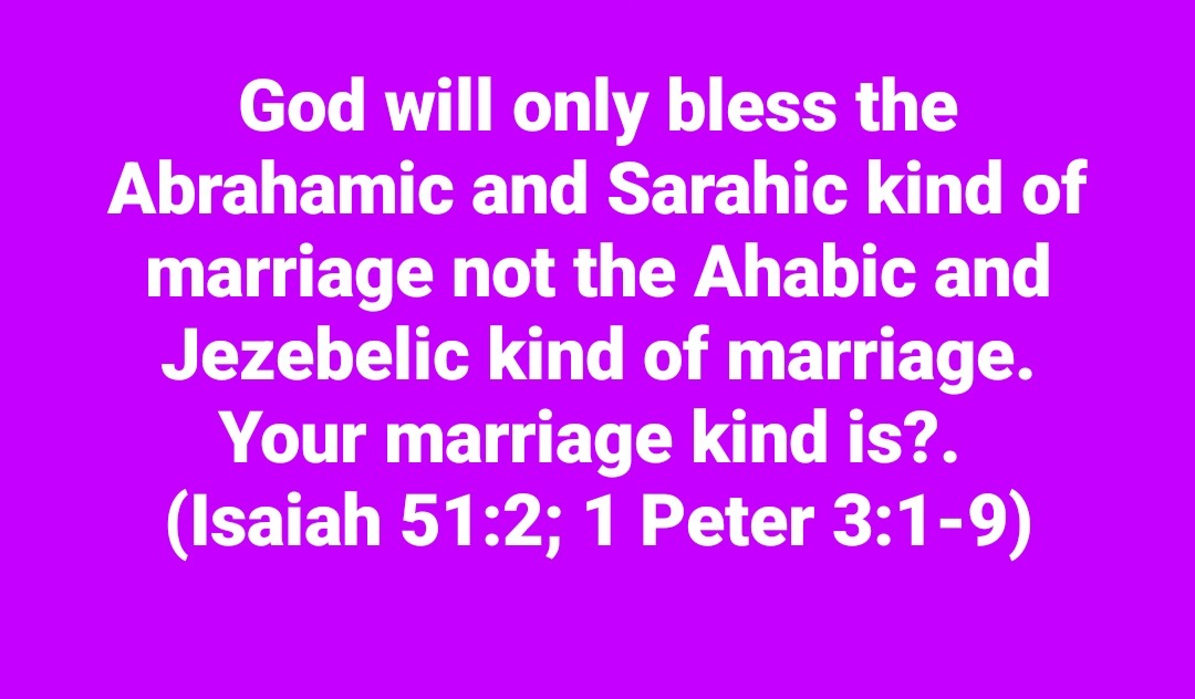 GodwillMod40238's tweet photo. #marriage #God #Bless #Abraham #Jezebel #Sarah #Ahab #kind https://t.co/nPsAtr9EjT