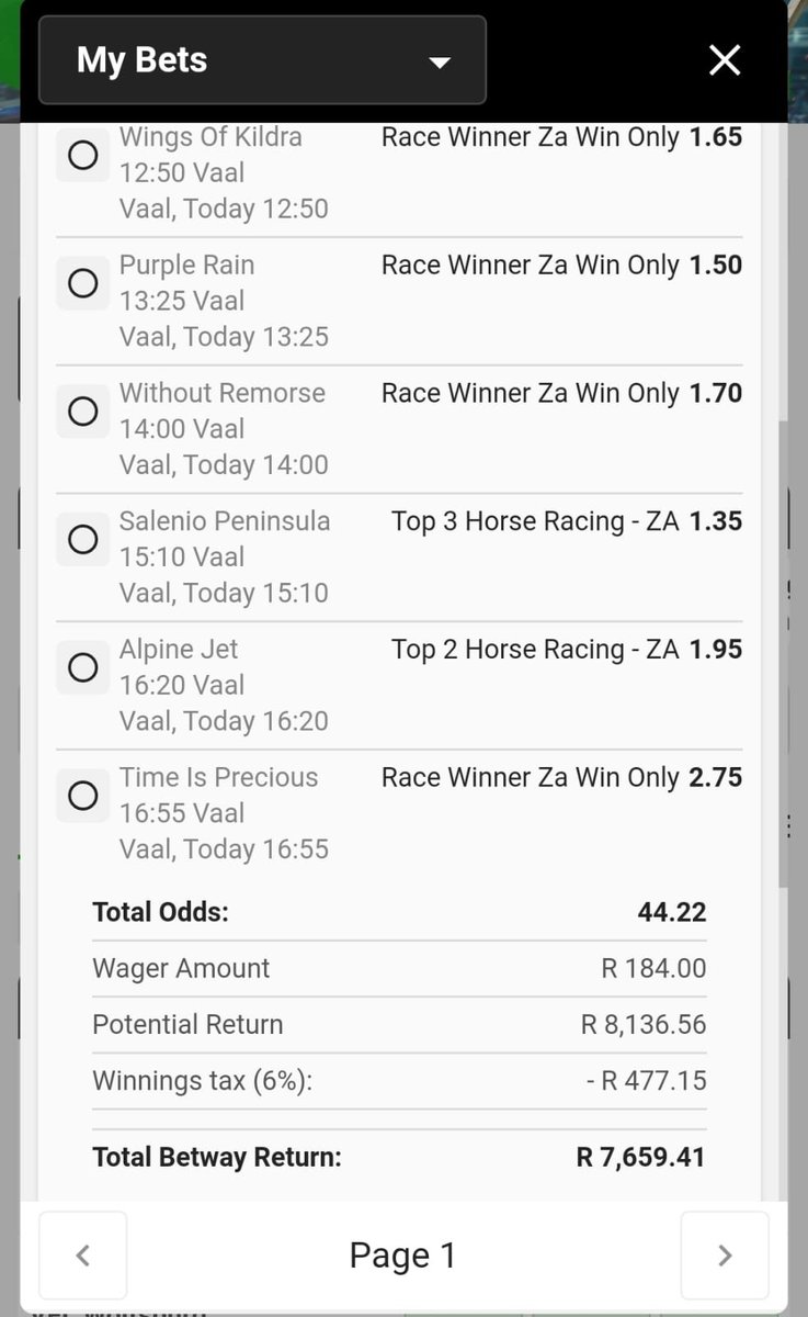 DaniCashTips's tweet photo. Lets chase some horses before the weekend 🏇

Booking code: 1914B7D

Link: https://t.co/aGrTvMCORI https://t.co/w0KH3TDXv0
