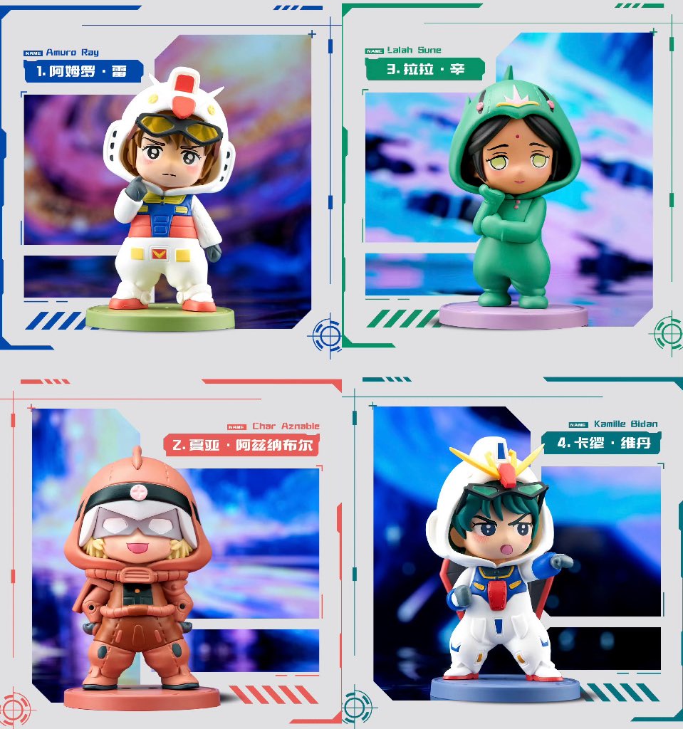 中国新商品発売情報】 『機動戦士ガンダム 宇宙世紀 Ver.』 万代 BN