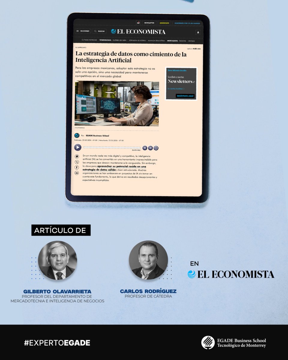 EGADE Business School tweet media