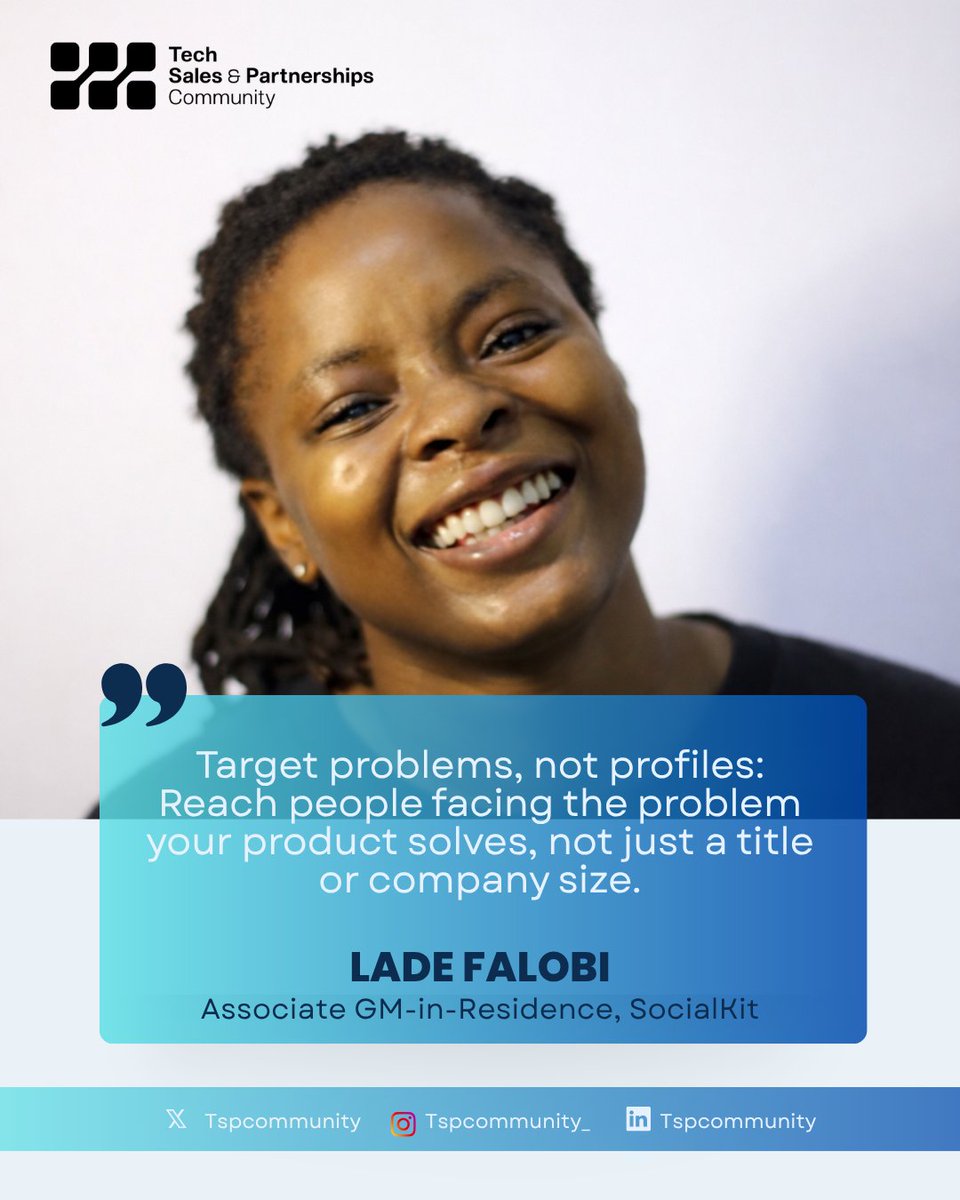 Tech Sales & Partnerships Community (TSPC) tweet media