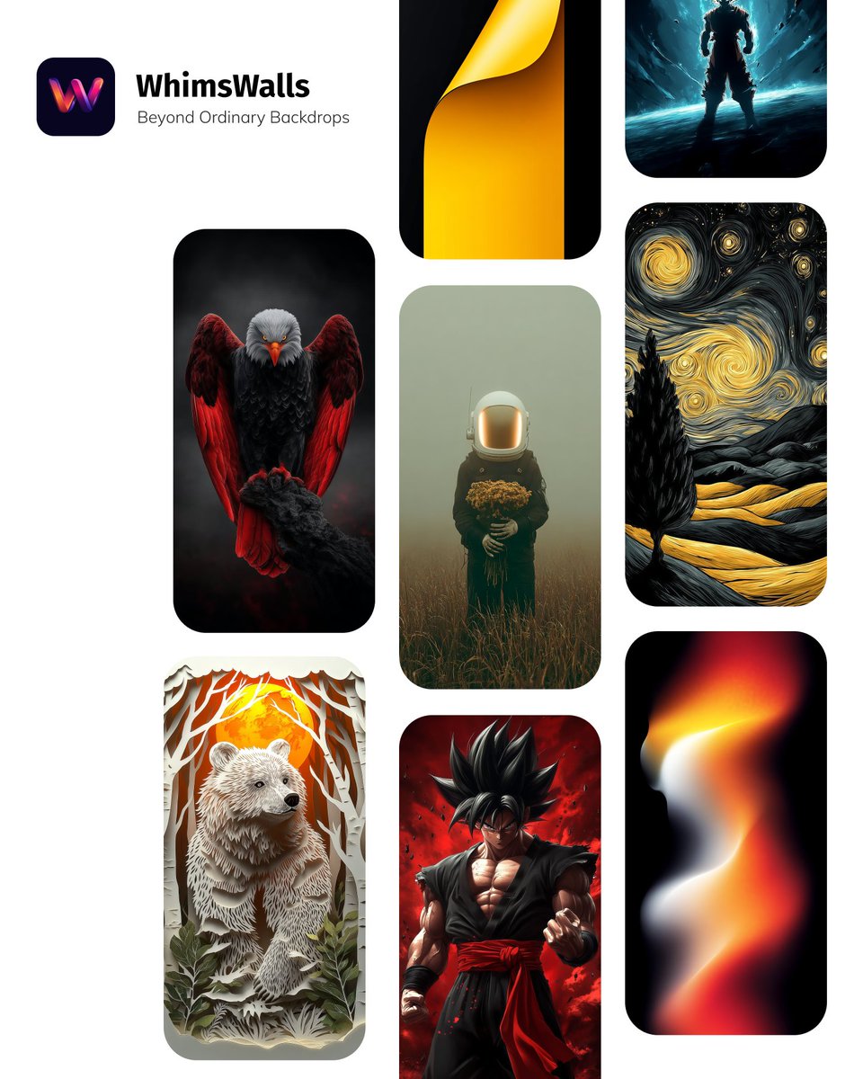 zeffisetups's tweet photo. 🎉 Just launched WhimsWalls my first FREE wallpaper app for Android! 💥

100+ stunning wallpapers in 9 beautiful categories. Fresh ones added regularly! 🚀

❤️ Like + 🔄 Repost if you love wallpapers!

Download now 👇
https://t.co/Fnvg6xkrts

#FreeWallpapers #AndroidWallpapers https://t.co/tgchabCUWm
