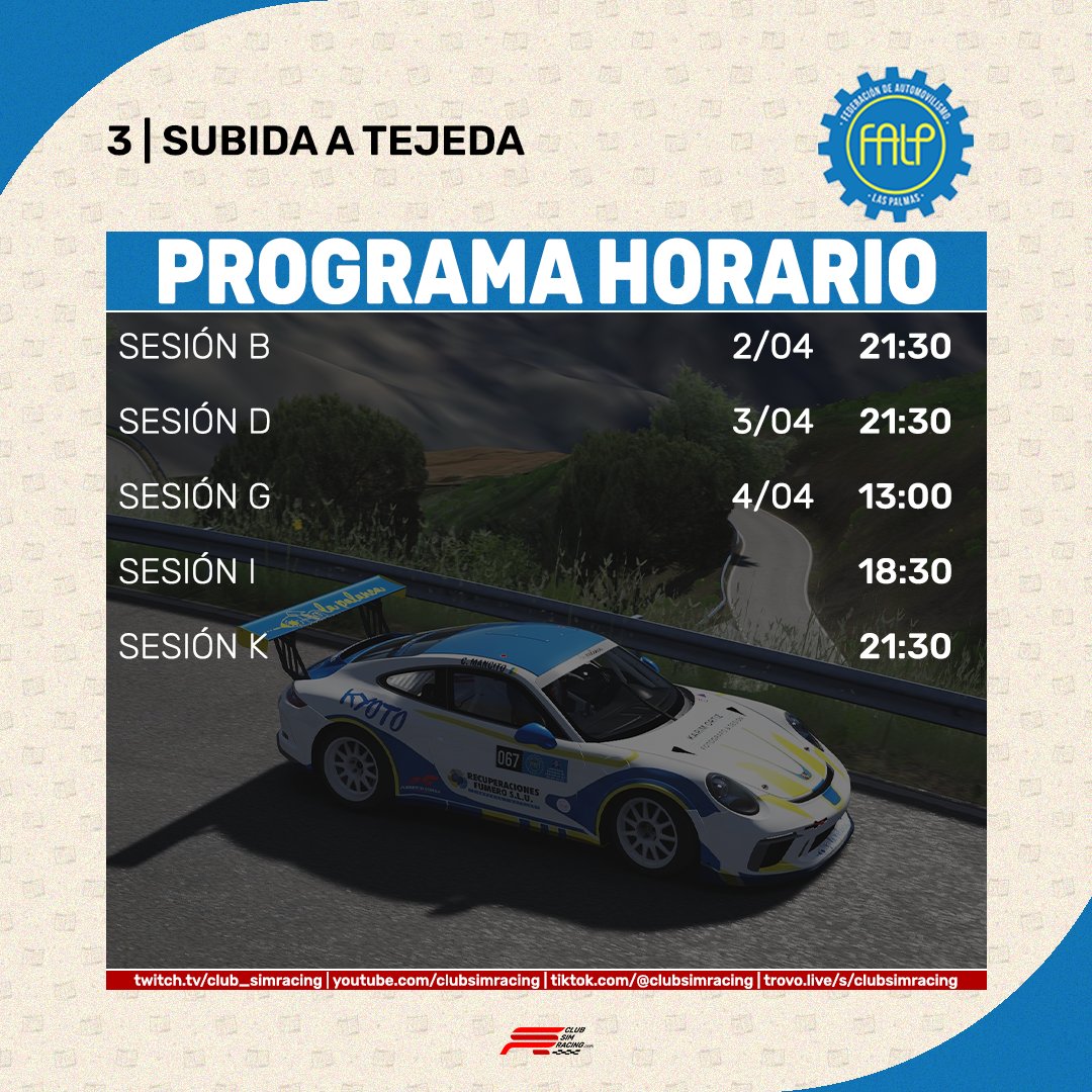 Club Simracing tweet media