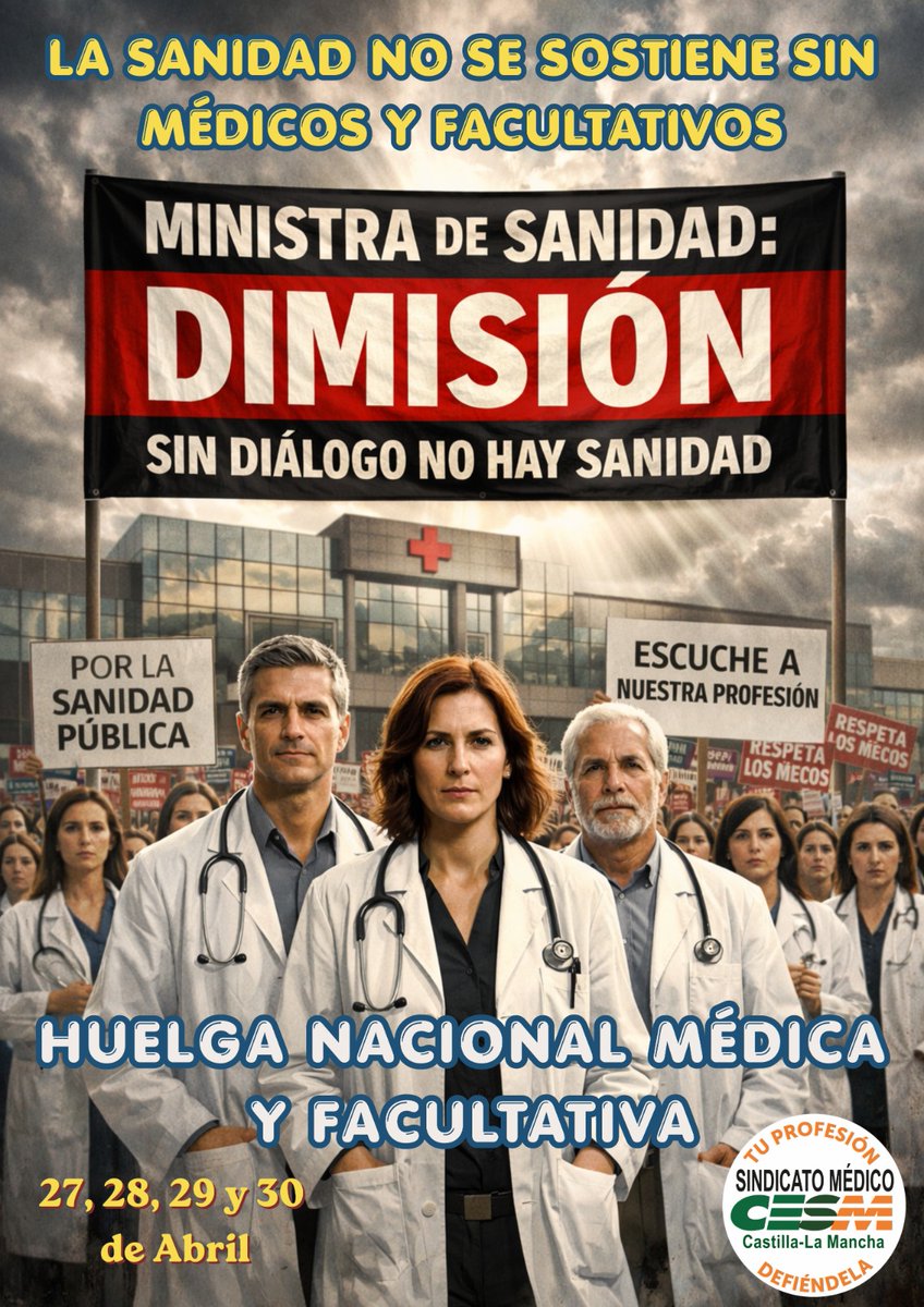 Sindicato Médico CESM Castilla La Mancha tweet media
