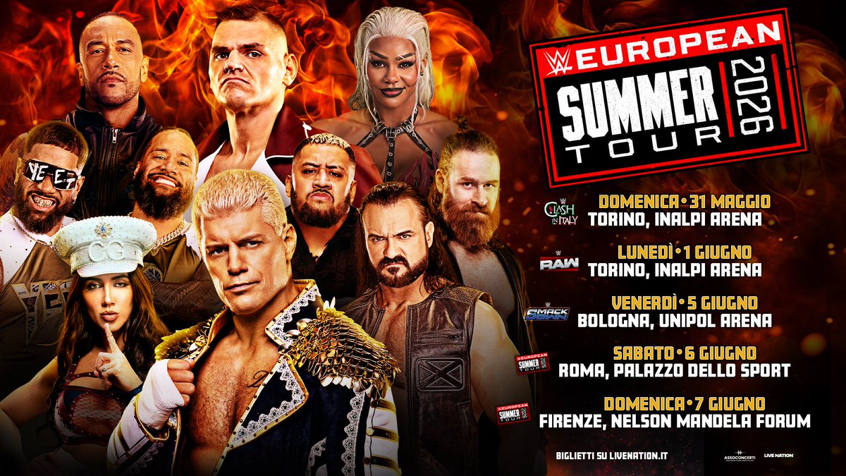 WWE Italia tweet media