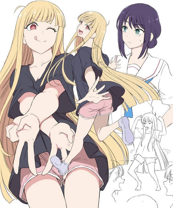 かぐやはぐいぐい動くキャラなので、ラクガキしてて楽しいし勉強になりますねー。推しは芦花なんだけど、かぐやを一番描いてる。