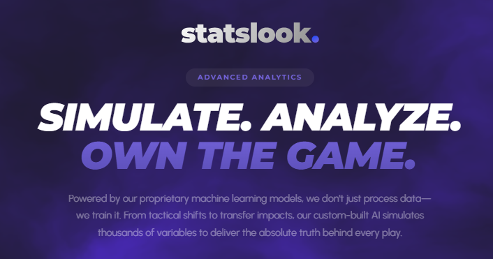 StatsLook | Futbol Analiz & Simülasyon tweet media
