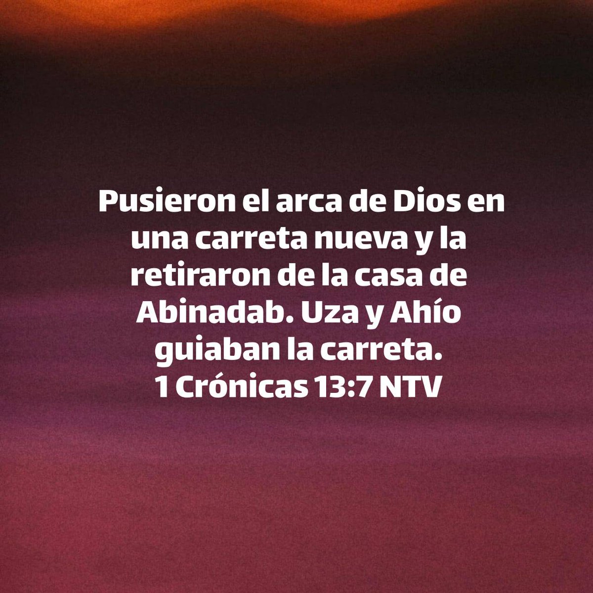 Si se copia un método filisteo y se desobedece la voluntad revelada del Señor, no pueden ocurrir cosas buenas.
Mantente en comunión con Dios. Sigue sus principios y mandatos. Sólo así podrás estar seguro y disfrutar de una vida plena.
1 Crónicas 13 #rpsp