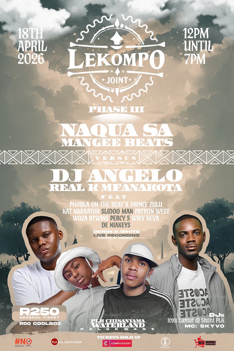 computicket-boxoffice.com/e/lekompo-join…

Lekompo Joint Phase III
