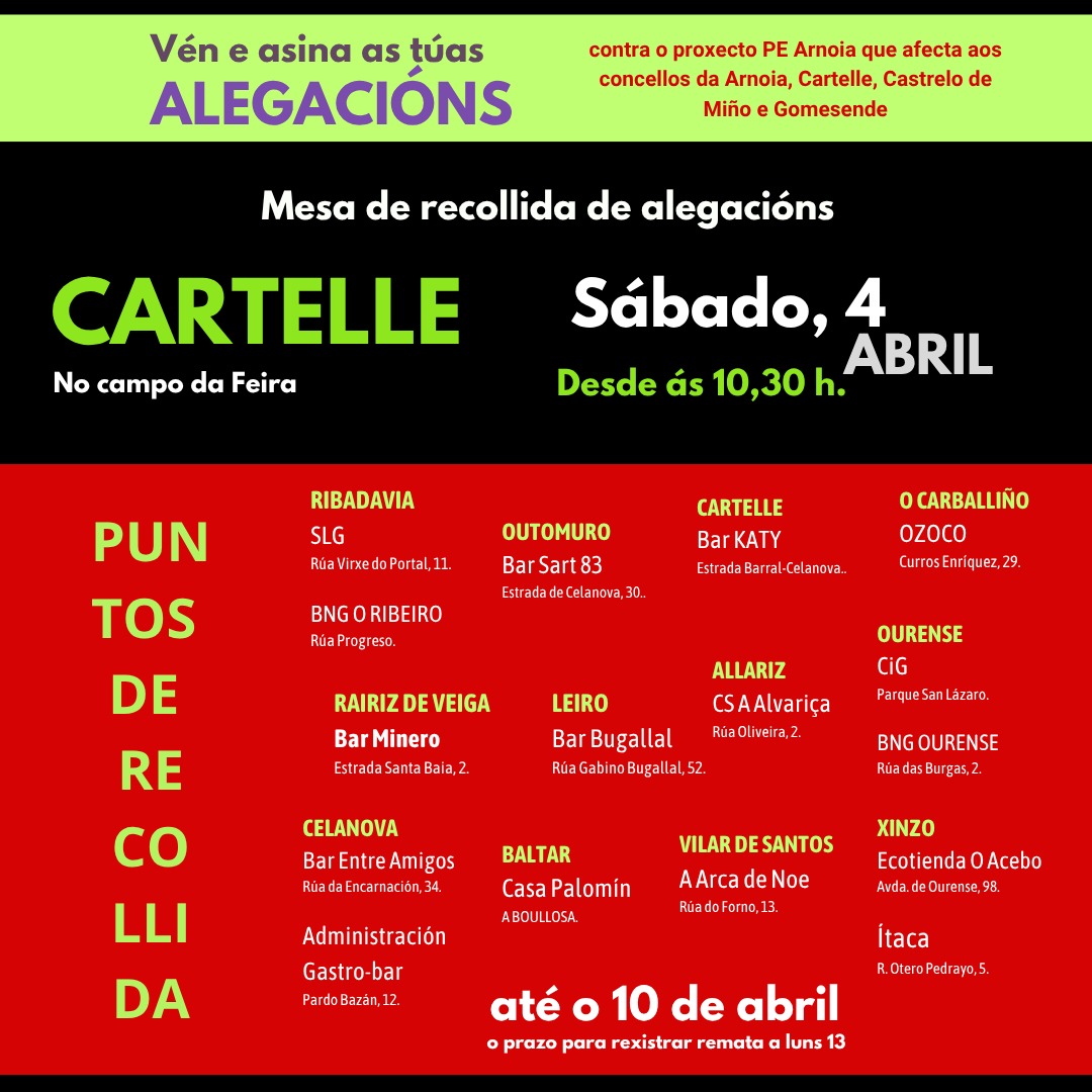 Stop Eólicos A Limia Xurés Celanova tweet media