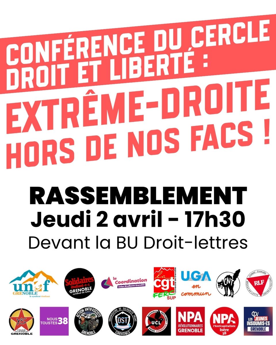 UNEF Grenoble tweet media