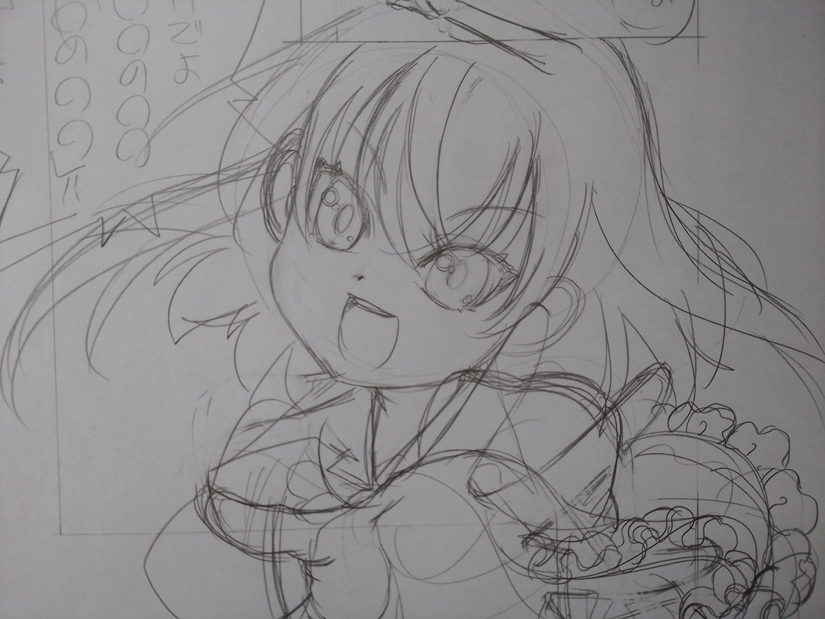 ポー!続下絵よりカオルちゃん💖

園心のカオルちゃんのイメージは、こんな感じです。

#ポーション頼みで生き延びます続