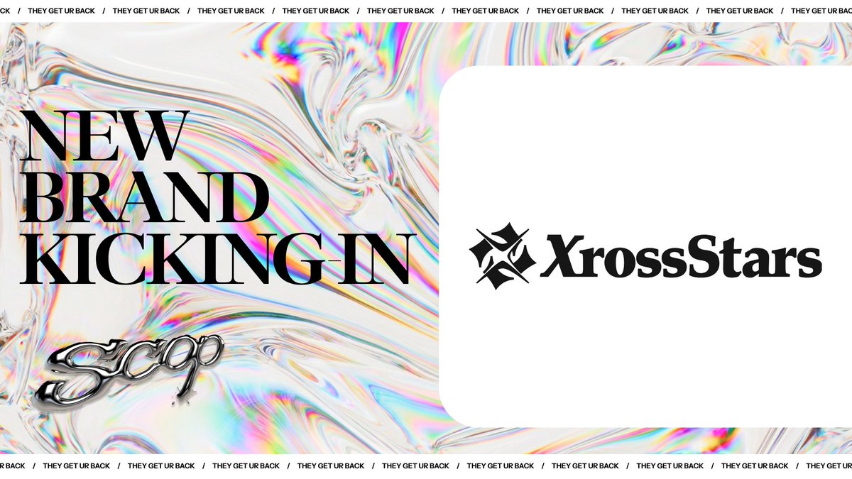 /  NEW BRAND KICKING IN  /
このたび株式会社Game &amp; Co.様よりSCOPへ出稿いただくこととなりました。

SCOPは「Xross Stars（クロススターズ）」の認知拡大を実施してまいります。
<a href="/Xross_Stars/">Xross Stars【公式】</a>
